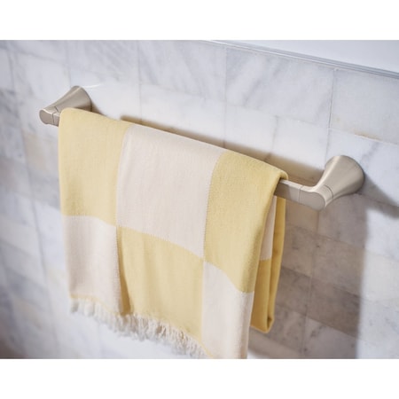 Moen Mikah 18'' Brushed Nickel Towel Bar Y0718BN