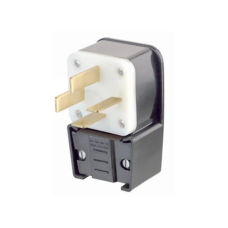 Leviton Industrial Grade Power Angle Plug 50 Amp, 120/208 Volt 3PY 8352-P