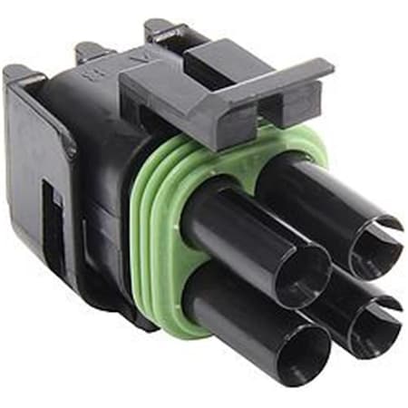 Allstar Performance 4 Pin Weather Pack Square Tower Housing ALL76296