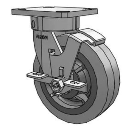 Albion stainless-kingpinless-Caster-600lb 120XS06201SFBD