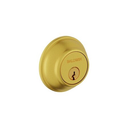 Baldwin Proximity Deadbolts Single Cylinder Lifetime Satin Brass 8231LL044BT