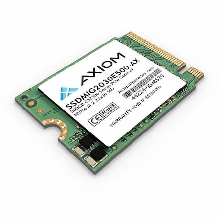 Axiom 500GB C5230e Series PCIe Gen4 x4 NVMe M.2 SSDMIG2030E500-AX