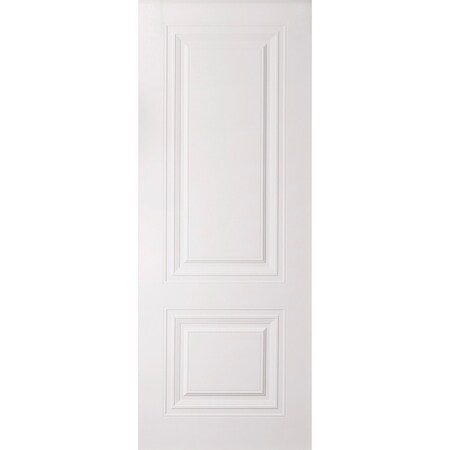 Sartodoors Slab Door Panel 24 x 80 inches, BASIC 9772 White, Bathroom Bedroom Doors BASIC9772S-SKIN-24