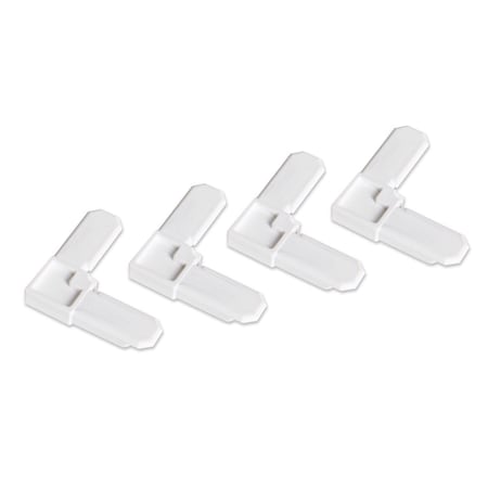 M-D Building Products White Plastic Frame Corners 5/16 in. H 1 pk 58624