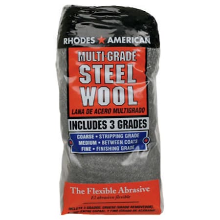 Homax Steel Wool Pad, 12PK 1361062