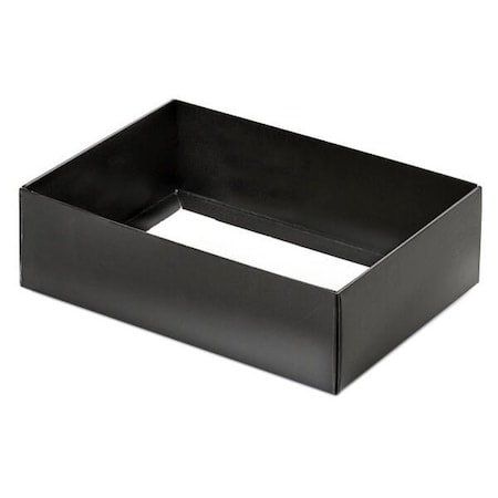 Nashville Wraps Black Slide Open Candy Box Base, 6.75x4.75x2, 100PK SBB3BK