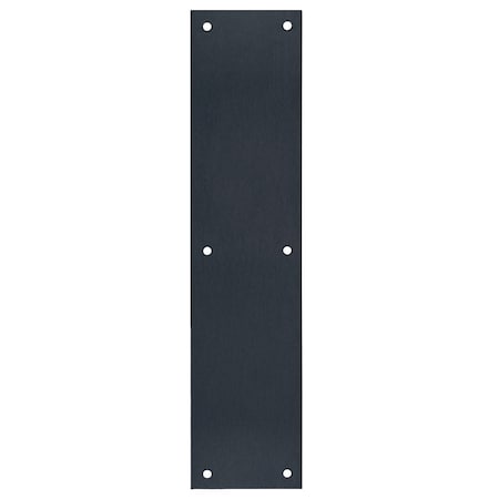 Spectrum Brands PUSH PLATE MBLK 3.5X15 in. DT101944