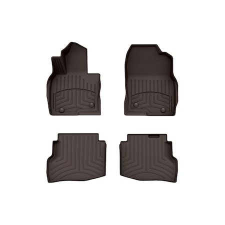 Weathertech Cocoa, Front and Rear FloorLiner HP 47972-1-4IM