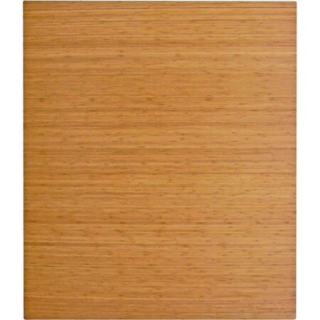 Anji Mountain AMB24042 48 in. x 60 in. NATURAL Bamboo Roll-Up Chair Mat- no tongue.5mm thick.felt backing AMB24042