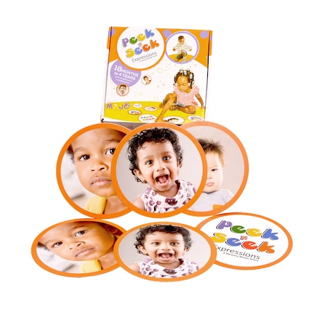 Mojo Seek and Peek Expression Match-Up Game 810001