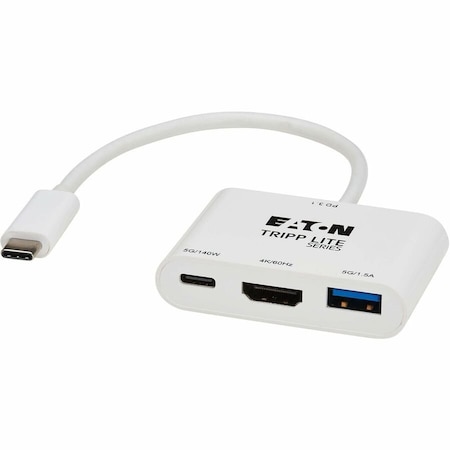 Eaton TRIPP LITE SERIES USB C MULTIPORT ADAPTER 4K60HZ HDMI, USB-A/USB-C HUB USB 3.2 G U444-06N-H4U-C3