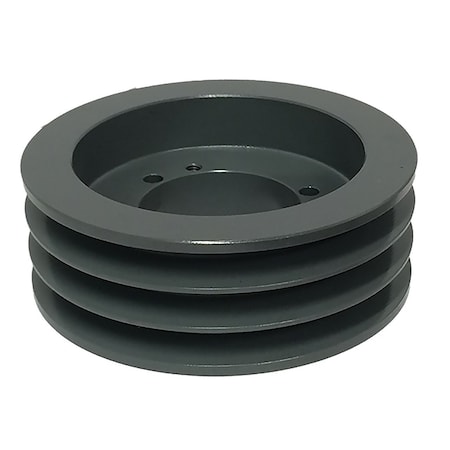 B&B Manufacturing Bushing 3 Groove V-Belt Pulley 5.5 inch OD 35V550SDS