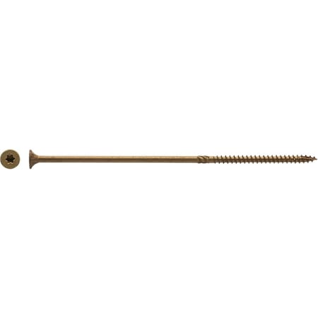 Big Timber No, 14 x 7'' Bronze Star Drive Flat Head Wood Screw, 25 Ct. BTX147-25