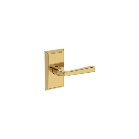 Baldwin Residential Door Levers Full Dummy Right Hand Lifetime Brass FDKINHFR003