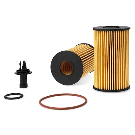 Fleetguard Oil Filter, 4.625 in L, Cartridge LF16317