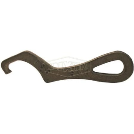 Dixon Single End Spanner Wrench, 5 in OAL, Aluminum FSW1