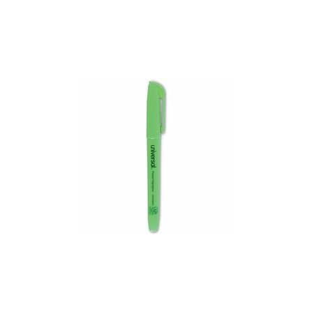 Universal Highlighter, Chisel Tip, Fluorescent Green 12PK UNV08852
