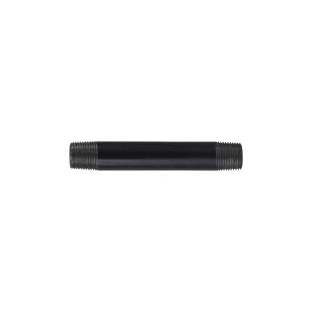 Midland Industries NIPPLE PIPE WLD 3/8IN MPT 3/8IN MPT BK 57052