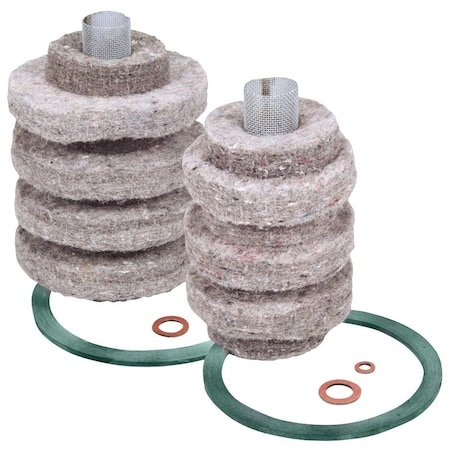 Unifilter Cartridge Oil Filter Wool Felt 9009