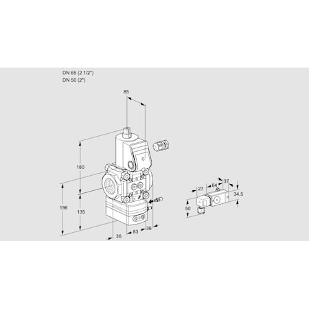 Honeywell Kromschroder VAG365/50R/NWAE KS88030153