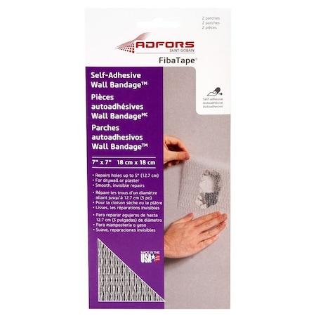 St Gobain Adfors America Wall Bandage Wht 7 in.X7 in. FDW6570-U