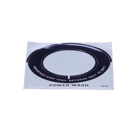 Stero Dishwasher Decal, Temperature Gauge, Power Wash 0A-691456