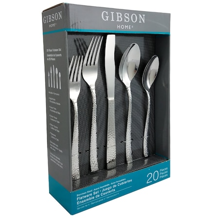 Gibson Royal Brighton 20 Piece Flatware Set 91150.20-18