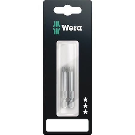 Wera 867/4 Z SB Bits, TX 30 x 50 mm, 2 pieces 5073724001