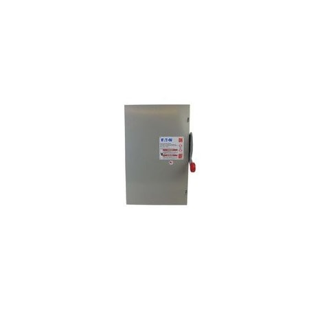 Eaton Safety Switch, Nonfusible, NEMA 1, Indoor, Steel DG324UGK