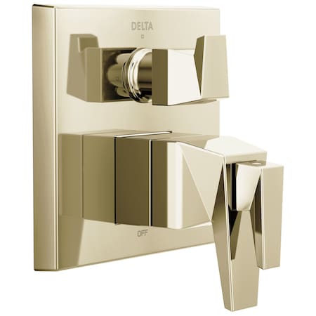 Delta Trillian: Two-Handle Monitor 17T Series Valve Trim With 3-Setting Diverter T27T843-PN-PR