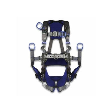 Dbi-Sala ExoFit, X300 Comfort Oil and Gas Climbing/Suspension Safety Harness, Back/Front D-Rings,  098-1113298