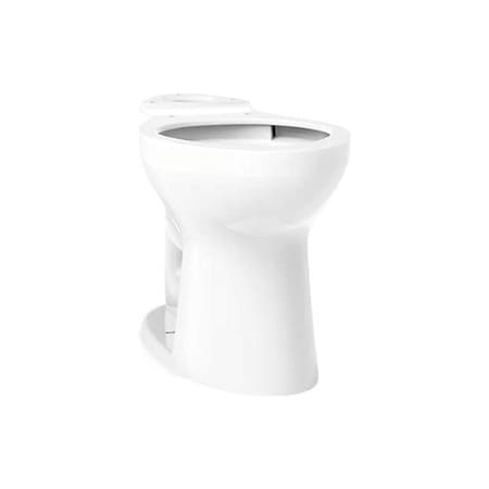 Kohler Toilet Bowl, White, 28" L, Single Flush K-44199-0
