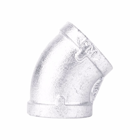 B & K STZ Industries 1/8 in. FIP each X 1/8 in. D FIP Galvanized Malleable Iron 45 Degree Elbow 501802