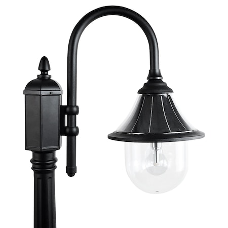 Gama Sonic Orion Solar Post Light- Black 123BM50001