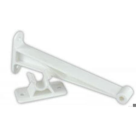Jr Products 3IN C-CLIP DOOR HOLDER, POLAR WHITE 10204