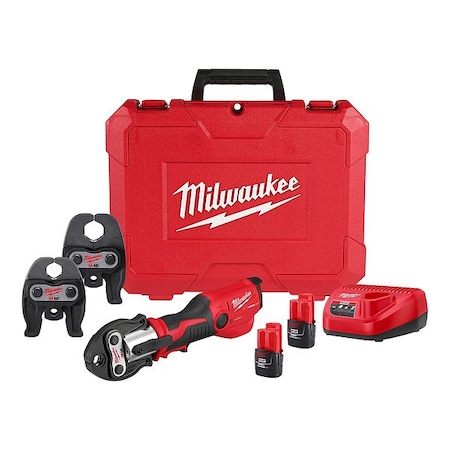 Milwaukee Tool Cordless Press Tool Kit, Compact, 3.7 lb 2573-22