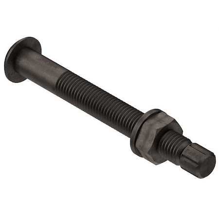 Huyett Round Head Torsion Control Bolt 7/8x2-3/4 Steel Plain BLTX03-0875-2750A10P