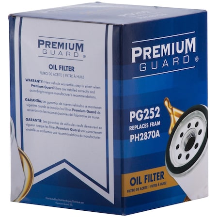 Premium Guard Engine Oil Filter, PG252