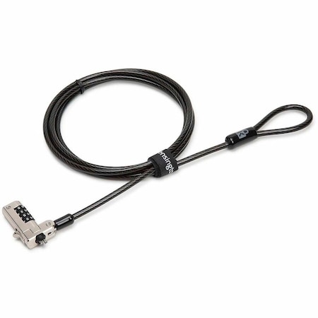 Kensington SLIM N17 COMBINATION LAPTOP LOCK FOR WEDGE-SHAPED SLOTS K68008WW