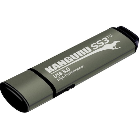 Kanguru Solutions Kanguru SS3 USB3.0 Flash Drive with Physical Write Protect Switch, 64G KF3WP-64G