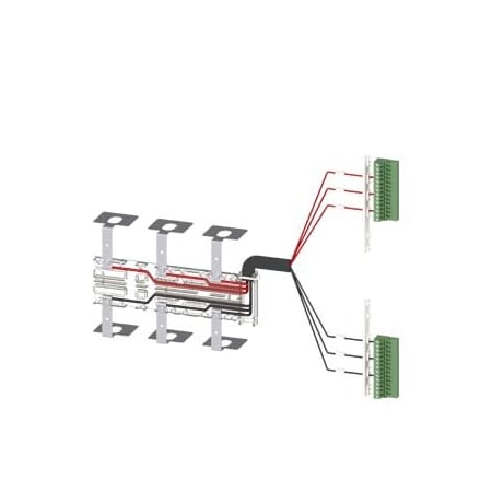 Siemens Accessory for 3KC8 Auxiliary conductor terminals kit for connection at the top 3KC9832-3
