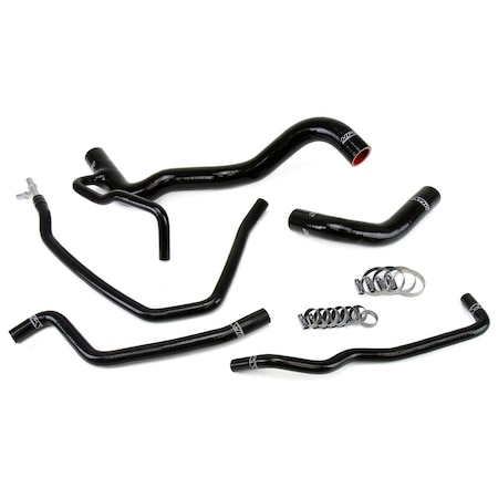 Hps Performance High Temp Reinforced Silicone Radiator Coolant Hose Kit, Black,  57-1479-BLK