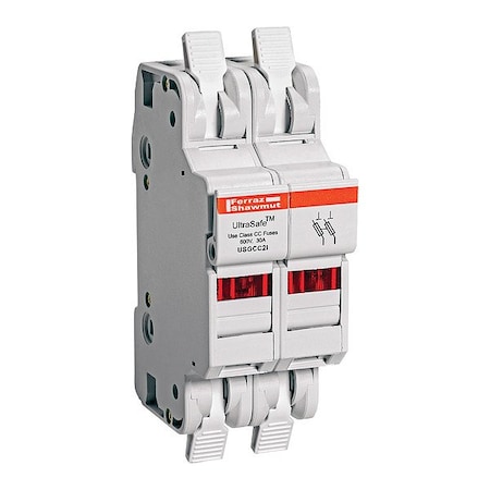 Mersen Panel Mount Fuse Holder, 104.9 mm L USGCC2I
