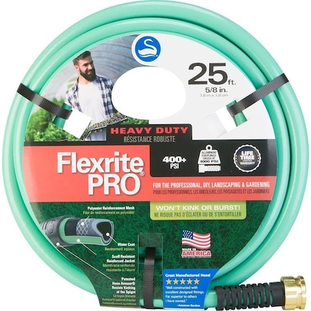 Swan FXP58025 Garden Hose, 25 ft L CSNFXP58025