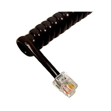 Hi-Tec 25 ft. Handset Cord, Black HI81227