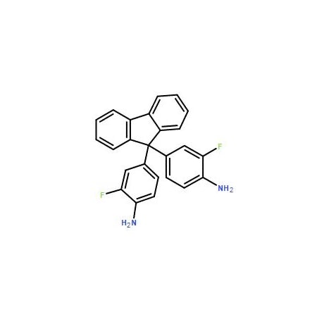 Ak Scientific 9, 9-Bis(4-amino-3-fluorophenyl)fluorene (25g), CAS 127926-65-2 6936AL-25g