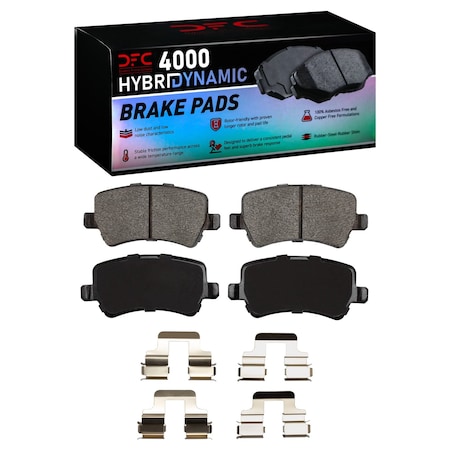 Dfc 4000 HybriDynamic, Disc Brake Pad Set,  4000-1307-01