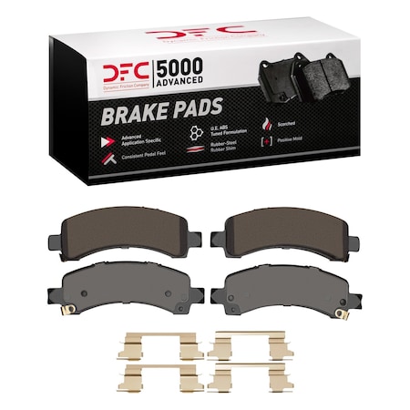 Dfc 5000 Advanced Disc Brake Pad Set,  1551-0974-11
