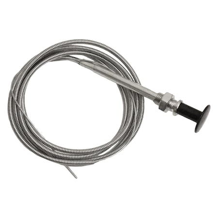 Auveco Choke Control 5in Length 3/8-24 Body Thread 14541