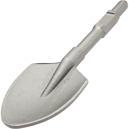 Neiko Jack Hammer Bits, 1-1/8 in Hex Shank Shovel Spade Chisel Bits for Demolition Hammers, 17.5 in Long 2627